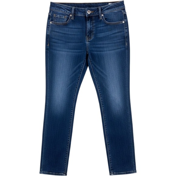 Rock & Republic Denim - Rock & Republic Fever Pull On Jeans Women 18 Blue RX Slimming Skinny Stretch